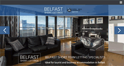 Desktop Screenshot of belfastshortlettings.com